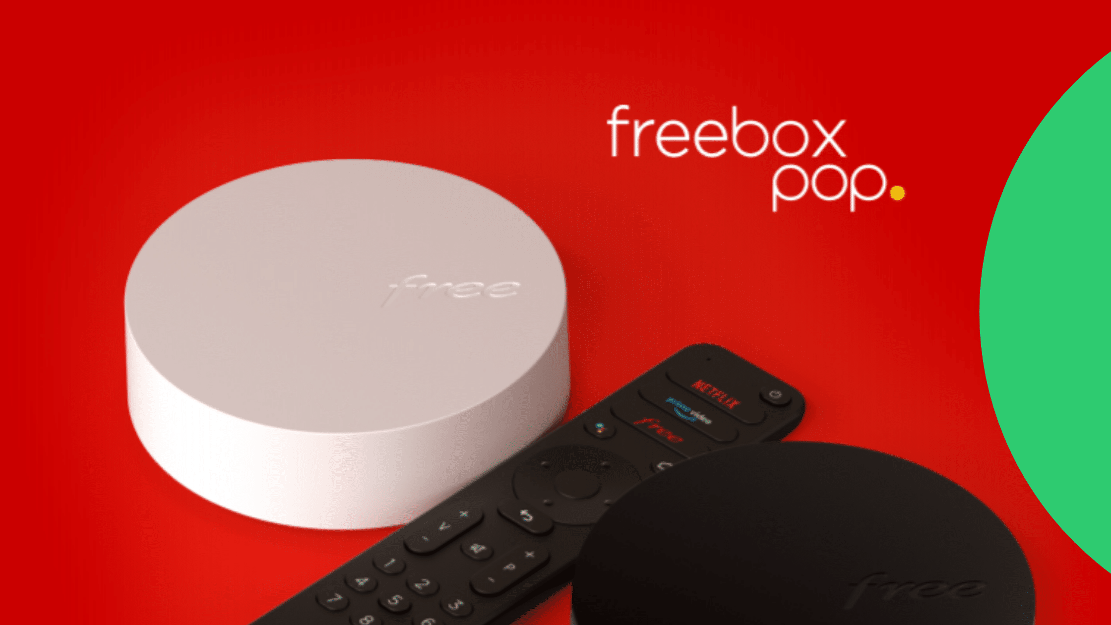 Telecommande Freebox Pop Player pour Décodeur TV de Free
