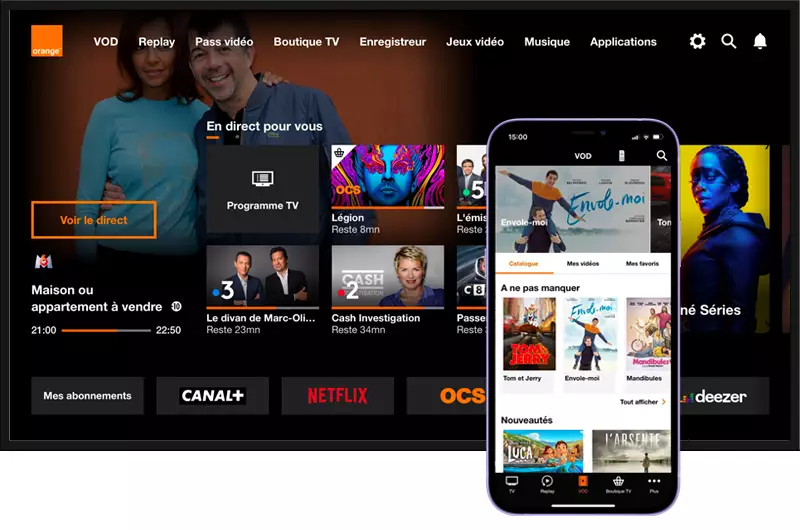 Orange lance un nouveau décodeur TV et simplifie ses offres