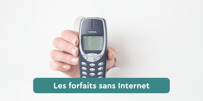 Forfait mobile sans internet : comparatif (décembre 2022)